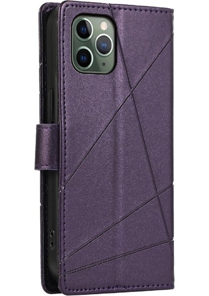 Iphone 11 Için Flip Case Pro Kickstand Şok Emici Üç Kart Yuvaları (Yurt Dışından)
