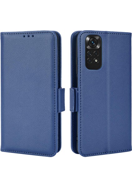 Xiaomi Redmi Için Not 11S 4g Cüzdan Yan Toka Pu Deri Manyetik (Yurt Dışından)