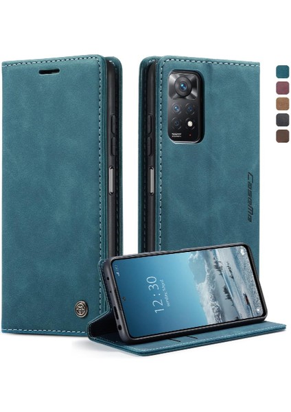 Xiaomi Redmi Not 12 Için Flip Case Pro 4g Flip Folio Kitap Vintage Pu Kılıf (Yurt Dışından)