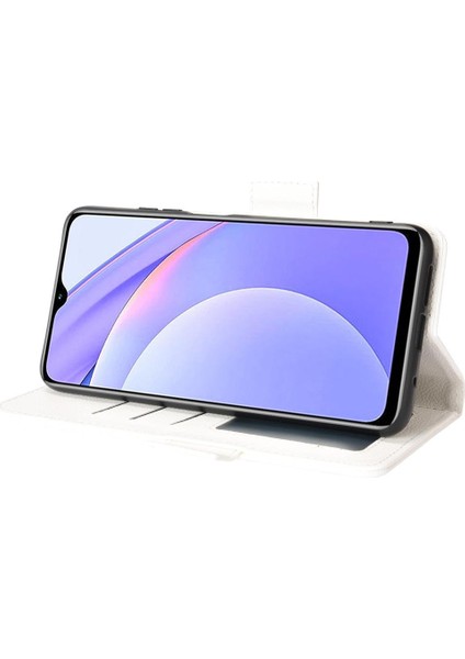 Xiaomi Redmi Için Kılıf 9t Manyetik Pu Deri Kart Yuvaları Tutucu Cüzdan Yan (Yurt Dışından)