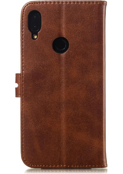 Cüzdan Kılıf Için Xiaomi Redmi Not 7/7 Pro/7s Manyetik Kapatma Tüm Yuvarlak (Yurt Dışından)