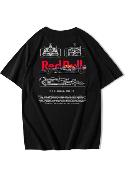 Unisex Oversize Red Bull RB19 T-Shirt
