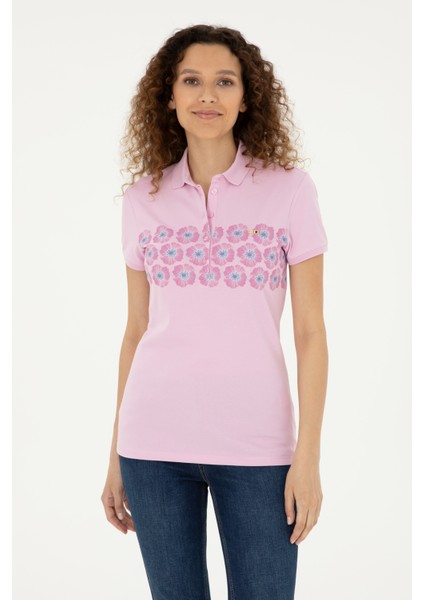 Kadın Pembe Tişört 50282887-VR041