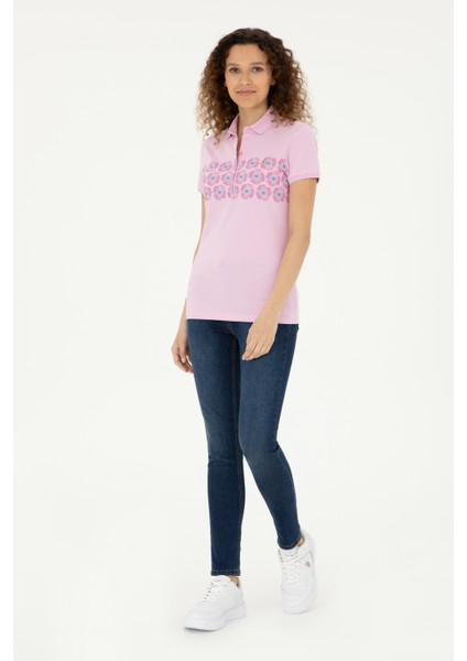 Kadın Pembe Tişört 50282887-VR041 fırsatları
