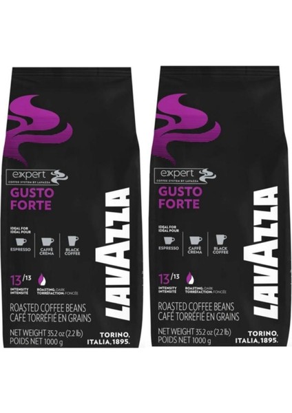 Expert Gusto Forte Çekirdek Kahve 2 x 1 kg