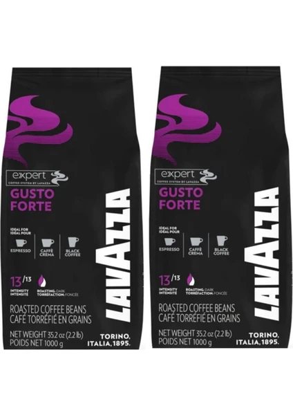 Expert Gusto Forte Çekirdek Kahve 2 x 1 kg