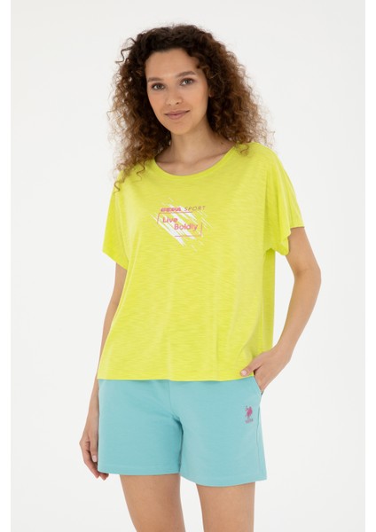 Kadın Fıstık Tişört 50284355-VR087