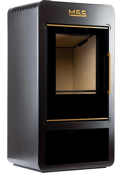 Designo Şömine Odun Sobası 8 Kw Gold