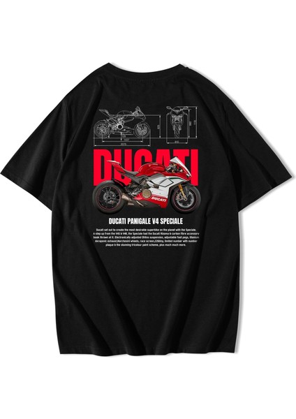 Unisex Oversize Ducati Panigale V4 Speciale T-Shirt