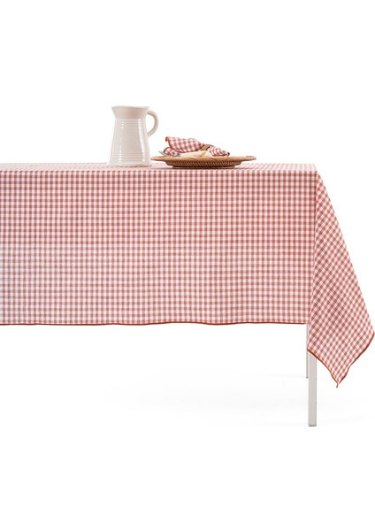 Kırmızı Pötikareli 150X250 cm Dikdörtgen Masa Örtüsü fiyatları