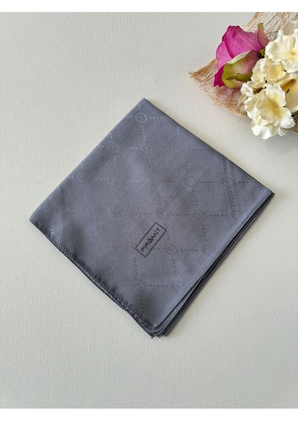 Kadın Monogram Jakarlı Eşarp