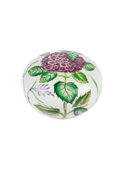 Ortanca Desenli Kapaklı Kutu 21X12CM