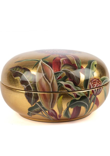 Gold Fiore Kapaklı Kutu 21X12CM fiyatları