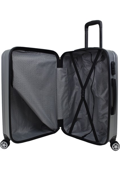 Büyük Boy Valiz 49 x 75 x 30 cm ABS Malzeme 1020 fırsatları