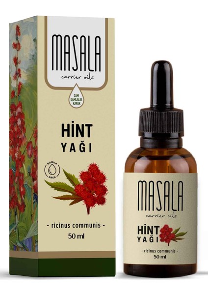 Hint Yağı 50 Ml. (Castor Carrier Oil)