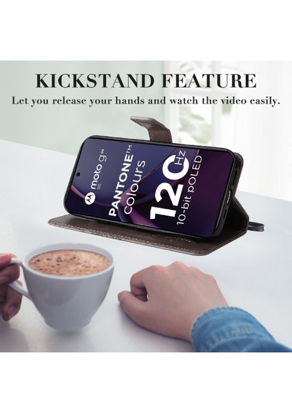 Motorola Moto G84 5g Flip Kickstand Manyetik Kapak Darbeye Pu (Yurt Dışından) modelleri