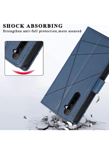 Realme 6 Şok Emici Darbeye Kickstand Üç Kart Için Flip Case (Yurt Dışından) indirimleri