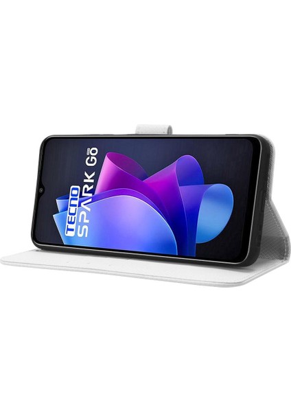Tecno Spark Için Kılıf Gitmek 2023 Manyetik Cüzdan Kickstand Kapak Kart Tutucu (Yurt Dışından) fırsatları