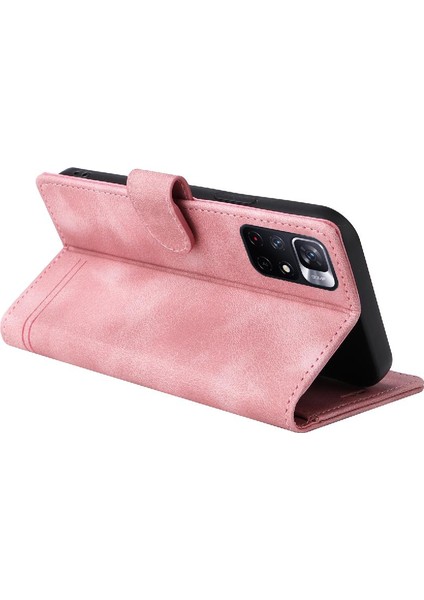 Xiaomi Redmi Not 11 Için Flip Case 5g Kapak Çevirin Darbeye Cüzdan Basit (Yurt Dışından)
