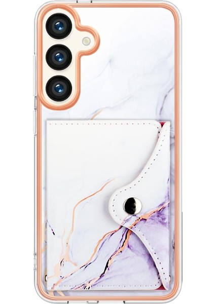 Samsung Galaxy S24 Artı Mermer Ince Cüzdan Yumuşak Tpu Tampon Kartı (Yurt Dışından) fırsatları