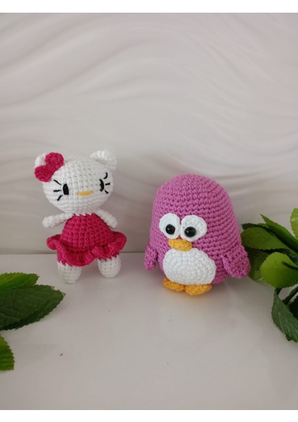 Hellokitty ve Penguen Sağlıklı Oyuncak (2'li)