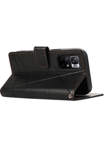 Xiaomi Redmi Not 11 Için Flip Case 5g Darbeye Üç Kart Yuvaları Şok (Yurt Dışından)