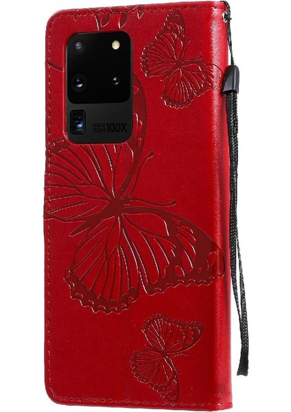 Samsung Galaxy S20 Ultra Manyetik Kapak Pu Deri Flip Kickstand (Yurt Dışından) fiyatları