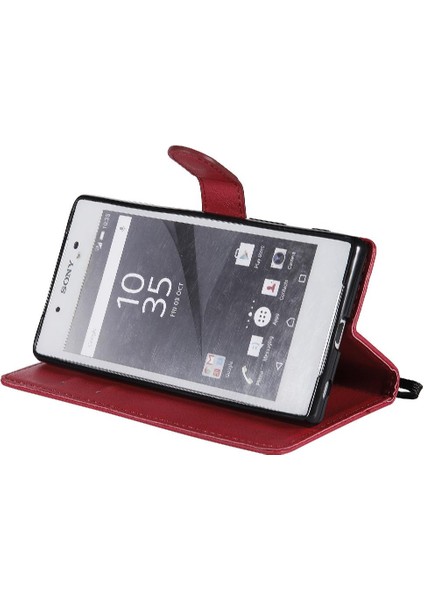 Sony Xperia Z5 Yüksek Kaliteli Deri Klasik Düz Renk ile Flip Case (Yurt Dışından) fırsatları