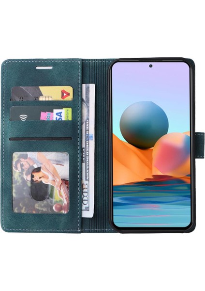 Xiaomi Redmi Not 10 Için Flip Case Pro Cüzdan Darbeye Deri Kılıf (Yurt Dışından)
