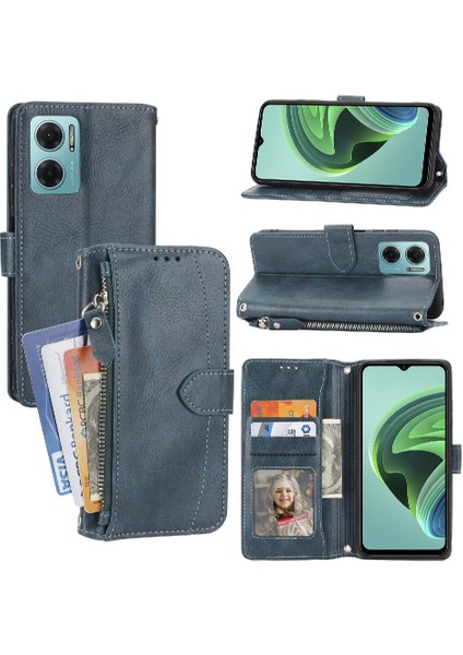 Xiaomi Redmi Not 11R Kart Tutucu Için Flip Case Kickstand Kayış Manyetik (Yurt Dışından)