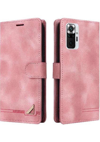 Xiaomi Redmi Not 10 Için Flip Case Pro Cüzdan Darbeye Deri Kılıf (Yurt Dışından)
