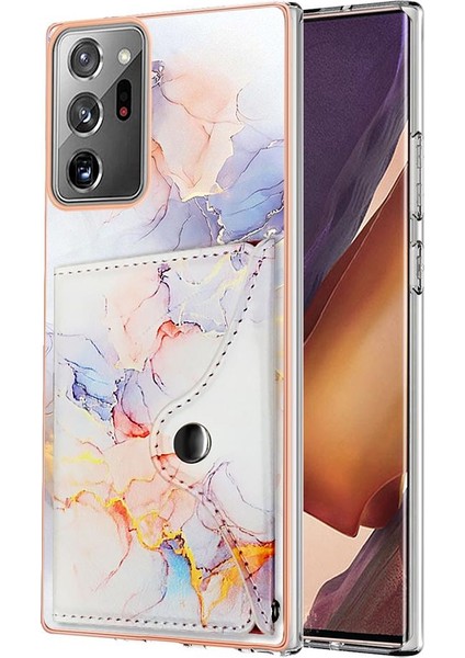 Samsung Galaxy Not 20 Için Kılıf Ultra Yumuşak Tpu Tampon Ince Cüzdan Kart (Yurt Dışından)