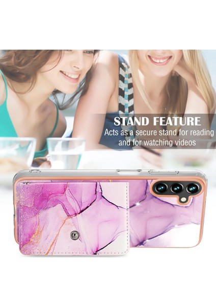 Samsung Galaxy Case 5g Kart Yuvaları Yumuşak Tpu Tampon Ince Cüzdan (Yurt Dışından)