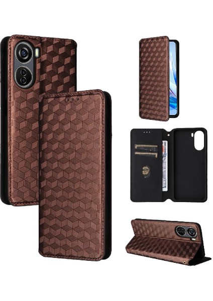 Zte Nubia Lvy Manyetik Kapatma Cüzdan Pu Deri 3D Desen (Yurt Dışından)