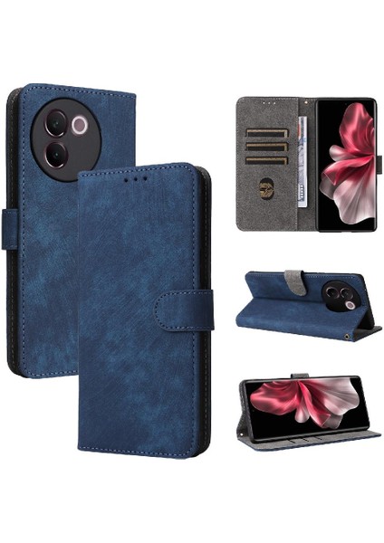 Vivo V30E 5g Rfid Engelleme Pu Deri Flip Folio Cüzdan Kartı Için Kılıf (Yurt Dışından)