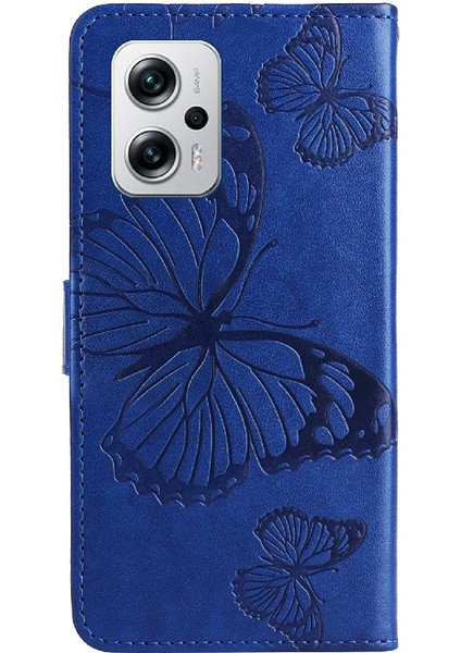 Xiaomi Redmi Için Not 11 Pro Artı 5g Kart Yuvası Standı ile Flip Pu (Yurt Dışından)