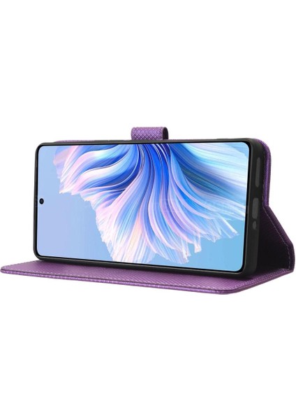 Tecno Camon 20 Premier 5g Manyetik Cüzdan Kickstand Kart Tutucu Için Kılıf (Yurt Dışından)
