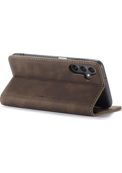 Samsung Galaxy A25 5g Manyetik Kapatma Için Flip Case Darbeye Çevir Folio (Yurt Dışından)