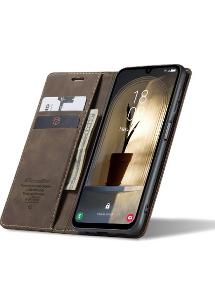 Samsung Galaxy A25 5g Manyetik Kapatma Için Flip Case Darbeye Çevir Folio (Yurt Dışından)