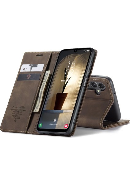 Samsung Galaxy A25 5g Manyetik Kapatma Için Flip Case Darbeye Çevir Folio (Yurt Dışından)