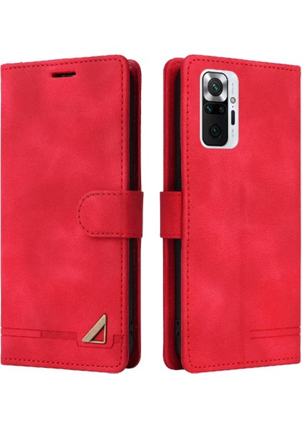 Xiaomi Redmi Not 10 Için Flip Case Pro Cüzdan Darbeye Deri Kılıf (Yurt Dışından)