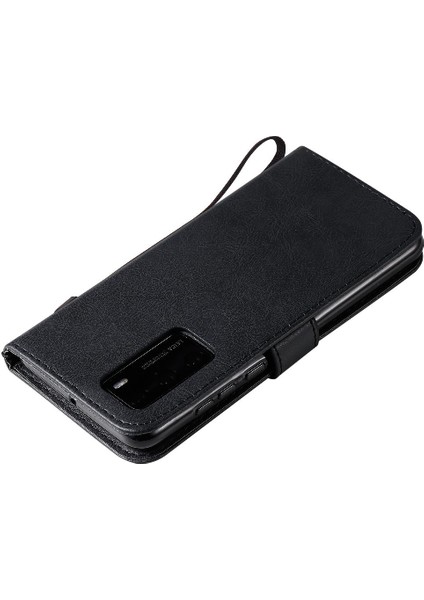 Kart Yuvası ile Huawei P40 Iş Cüzdan Telefon Kılıfı Için Flip Case Yüksek (Yurt Dışından) fırsatları