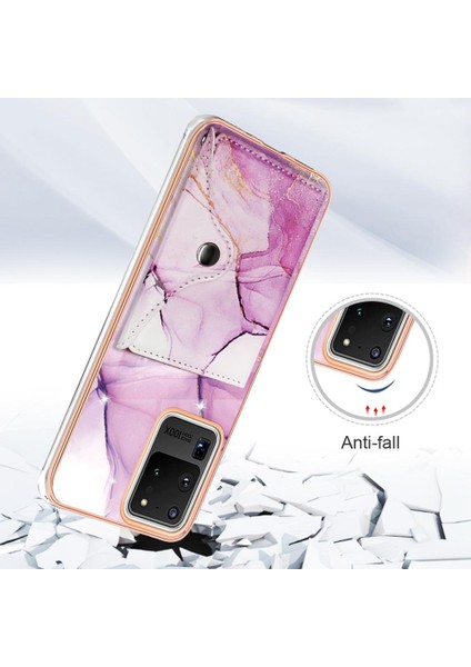 Samsung Galaxy S20 Ultra Mermer Yumuşak Tpu Tampon Ince Cüzdan Kartı (Yurt Dışından) indirimleri