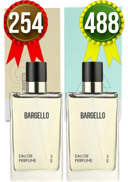254 Floral Kadın Parfüm + 488 Oriental Çift Etkili Parfüm 50 ml Edp