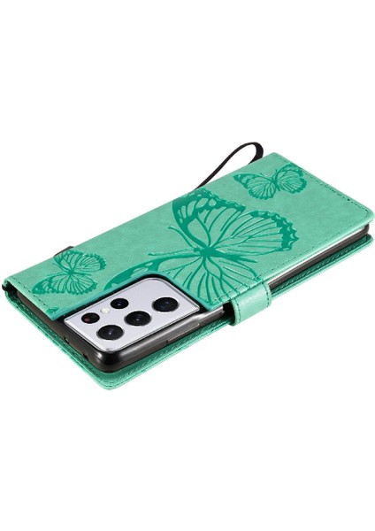 Samsung Galaxy S21 Ultra Manyetik Kapak Flip Kickstand Pu Deri (Yurt Dışından) indirimleri