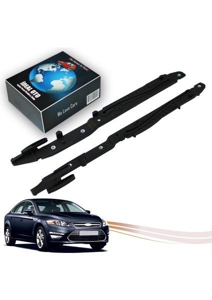 İdeal Otomotiv Ford Mondeo 4 2007-2015 Sunroof Kızak Tamir Takımı -Sert Plastik 816473E001