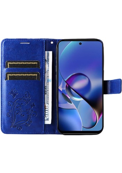 Motorola Moto G54 5g Pu Deri Flip Kickstand Için Kılıf Kart Yuvası ile (Yurt Dışından) fırsatları