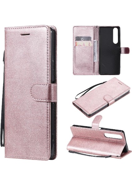 Kart Yuvası ile Sony Xperia 1iii Iş Cüzdan Telefon Kılıfı Için Flip Case (Yurt Dışından)