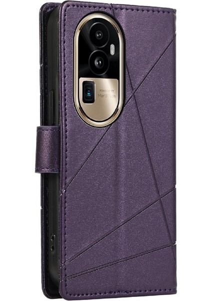 Oppo Oppo 10 Pro Artı Şok Emici Üç Kart Yuvaları Için Flip Case (Yurt Dışından)