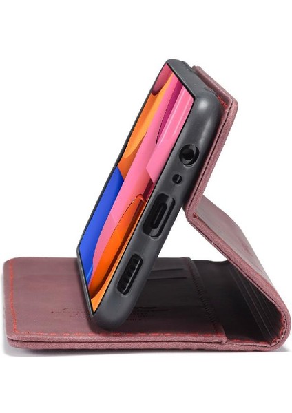 Samsung Galaxy A20S Flip Folio Kitap Kılıf Için Flip Case Kart Yuvası Kickstand (Yurt Dışından) fırsatları